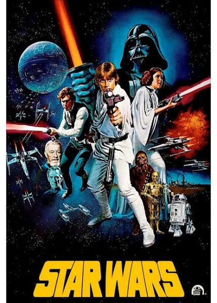 Star Wars (1977, PG) poster